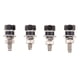 thumbnail image 2 of 4pcs Negro, Tornillos De Perno De De Matrícu Del Coche Hexagonal Universal Soledad Pernos hexagonales del marco de la placa, 2 of 8