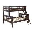 thumbnail image 3 of DHP Airlie Twin-Over-Full Bunk Bed with Ladder, Espresso, 3 of 5