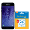 Walmart Family Mobile Samsung Galaxy J3 with Service Plan