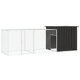 thumbnail image 4 of vidaXL Chicken Coop Multipurpose Chicken House with Mesh Cage Galvanized Steel, 4 of 17