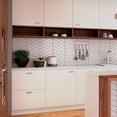 thumbnail image 3 of Depot Eshop, Cabinet Handles, Finger Pull Handle for Home 6" Aluminium. (Set of 10), Modern Style, 3 of 4