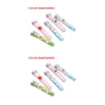 thumbnail image 4 of Ruiboury Portable Mini Disposable Soap Test Tube Hand Washing Soap Slice for Kitchen Travel Random Color White 2Set, 4 of 6