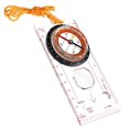 thumbnail image 1 of Outdoor Camping Directional Ski Running Hiking Specialty Compass Baseplate Ruler Map Scale Compass, 1 of 4