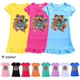 thumbnail image 2 of Camisón de la Patrulla Canina para niños, figura de Anime Skye, pijamas de manga corta de sección delgada de verano, ropa de descanso, regalo de cumpleaños para niña, 2 of 4