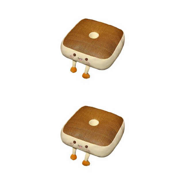Toystoory Cojín para asiento de silla de casa, cojín portátil para nalgas, suave, transpirable, para todas las estaciones, almohadas Type9 NO9