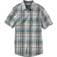 thumbnail image 1 of Camisa con Botones a cuadros Ecko Unltd para hombre gris pequeña, 1 of 1