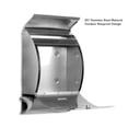 thumbnail image 4 of Post Box, Stainless Steel Wall Mounted Large Capacity Letterbox Anti Fading  For Home, 4 of 8