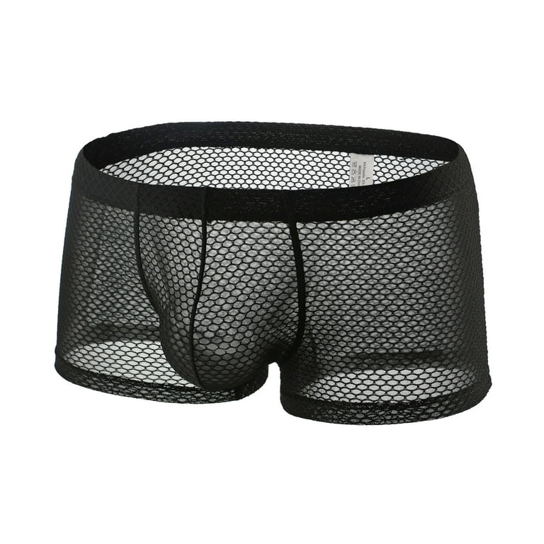 Briefs Boxer Breathable Mesh Underwear Underpants Men's