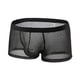 thumbnail image 2 of Gibobby Lencería sexy para mujer Calzoncillos bóxer Calzoncillos Ropa interior de malla transpirable sexy para hombres Íntimos (Negro, M), 2 of 4