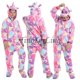 thumbnail image 1 of Conjuntos de pijamas Kigurumi de unicornio, disfraz de Halloween con viñetas de animales, pijamas Kigurumi de Navidad para niños de 4 a 12 años, 1 of 4