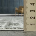 thumbnail image 2 of Loomaknoti Rhane Akason 8' x 10' Gray Abstract Indoor Polypropylene Area Rug, 2 of 9