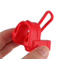 thumbnail image 3 of enqiretly 2Pcs/Set Universal Safety Belt Buckle Cover Silicone Seat Belt Buckle Protector Anti-collision Auto Accessories Red, 3 of 8