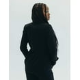 thumbnail image 2 of Long-Sleeve Button-up Athleisure Black, You Hung the Moon Blazer (Women's) - Mrs Momma Bear, 2 of 7