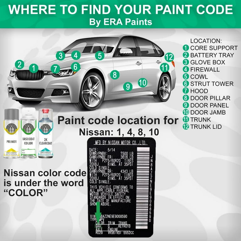 Nissan Paint Code Qm1 sevencolors.co.jp
