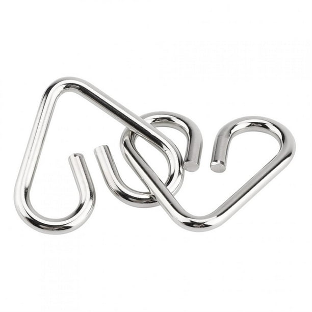LZKW Rompecabezas de Alambre de Metal con Capacidad de coordinación de Color Elegante Resistente y Duradero, Juguetes educativos de Alambre de Metal para bebés, para ni?os promueven Intelectual Ecomeon no