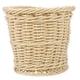 thumbnail image 1 of Cesta de Basura Tejida de Ratán, Cesta de Almacenamiento Pequeña y Redonda, Soporte para Bolígrafos Mimbre, Colgante, de Polipropileno, para Utensilios de Baño, de Gran Capacidad., 1 of 5