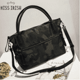 thumbnail image 5 of MISS IRISH® Camo Shoulder Tote - Oxford Nylon & Leather, Messenger Bag, 5 of 7