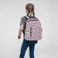thumbnail image 5 of Naloa Strawberries Print Lightweight DayBackpack Suitable for school, work, shopping, travel, etc., 5 of 5