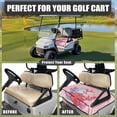 thumbnail image 4 of Whosucclay Cute Axolotls with Hearts Golf Cart Seat Protector, Soft Keeps Seat Cool and Clean Wear-Resistant Cover for Club Car Yamaha EZGO, 52.36 x 32.28 inch, 4 of 7
