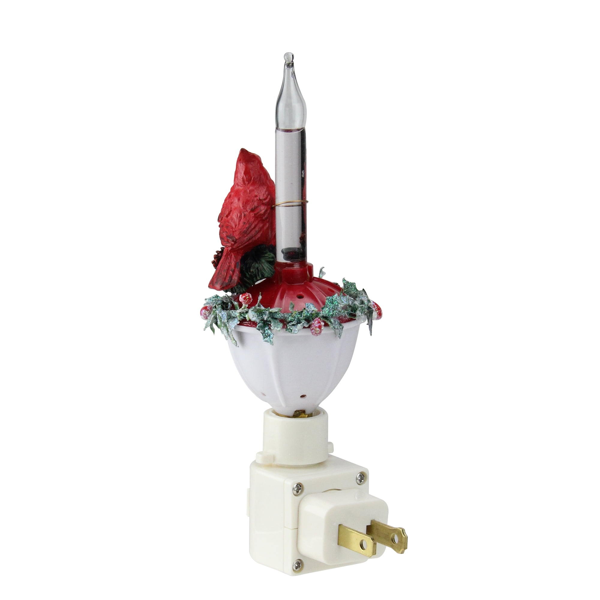 Roman 46673 - 6" Cardinal Bubble Light Night Light
