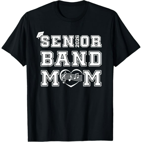Playful Comfort Tee - Senior Marching Band Mom Class Of 2026 Senior Night Women T-Shirt