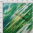 thumbnail image 3 of oneOone Viscose Jersey Dark Teal Green Fabric Brush Stroke Diy Clothing Quilting Fabric Print Fabric By Yard 60 Inch Wide, 3 of 4
