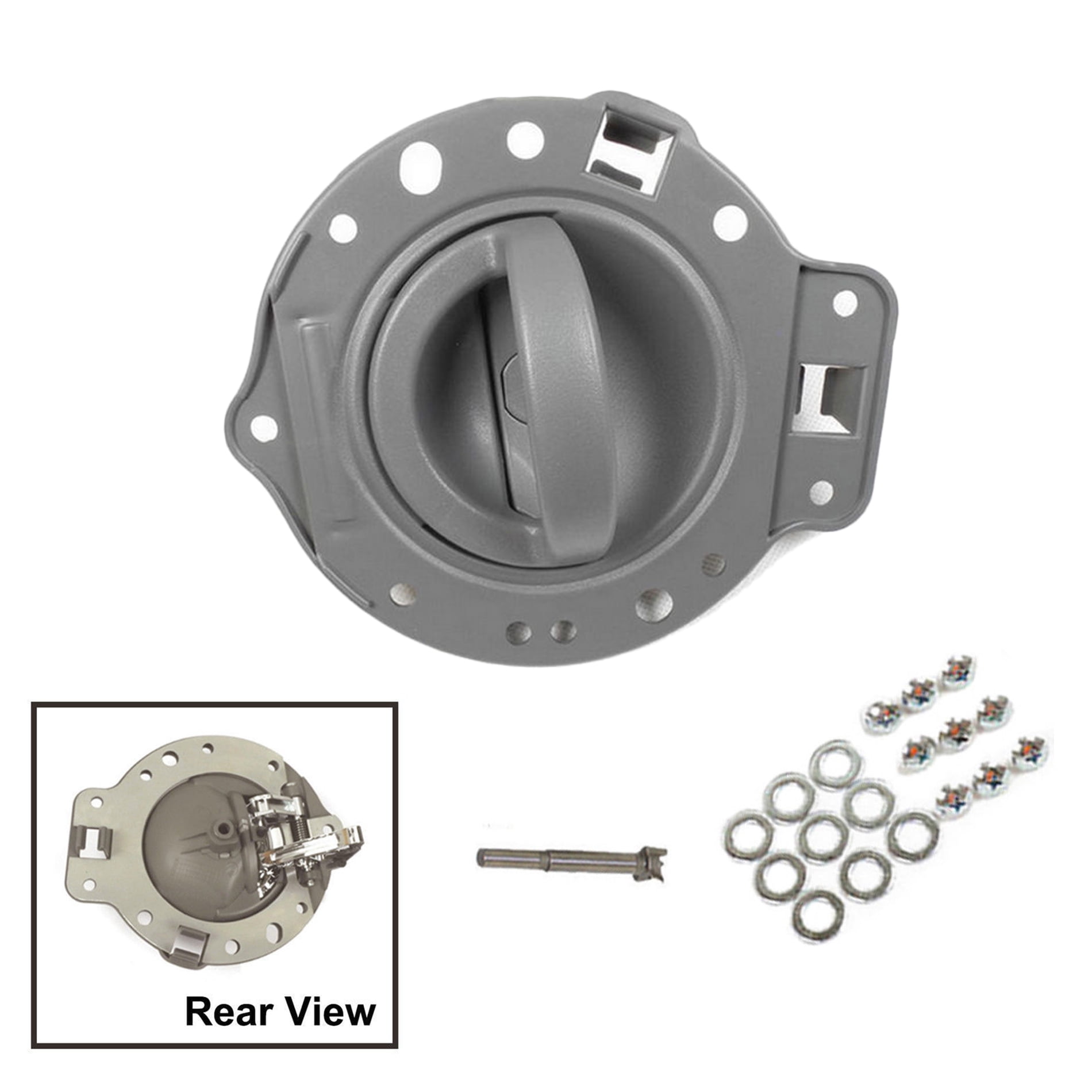 For 2006 2010 Jeep Commander Gray Front Left Inside Door