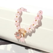 6pcs Charm Bracelets for Girls, Sparkly Beaded Cute Bracelets for Kids