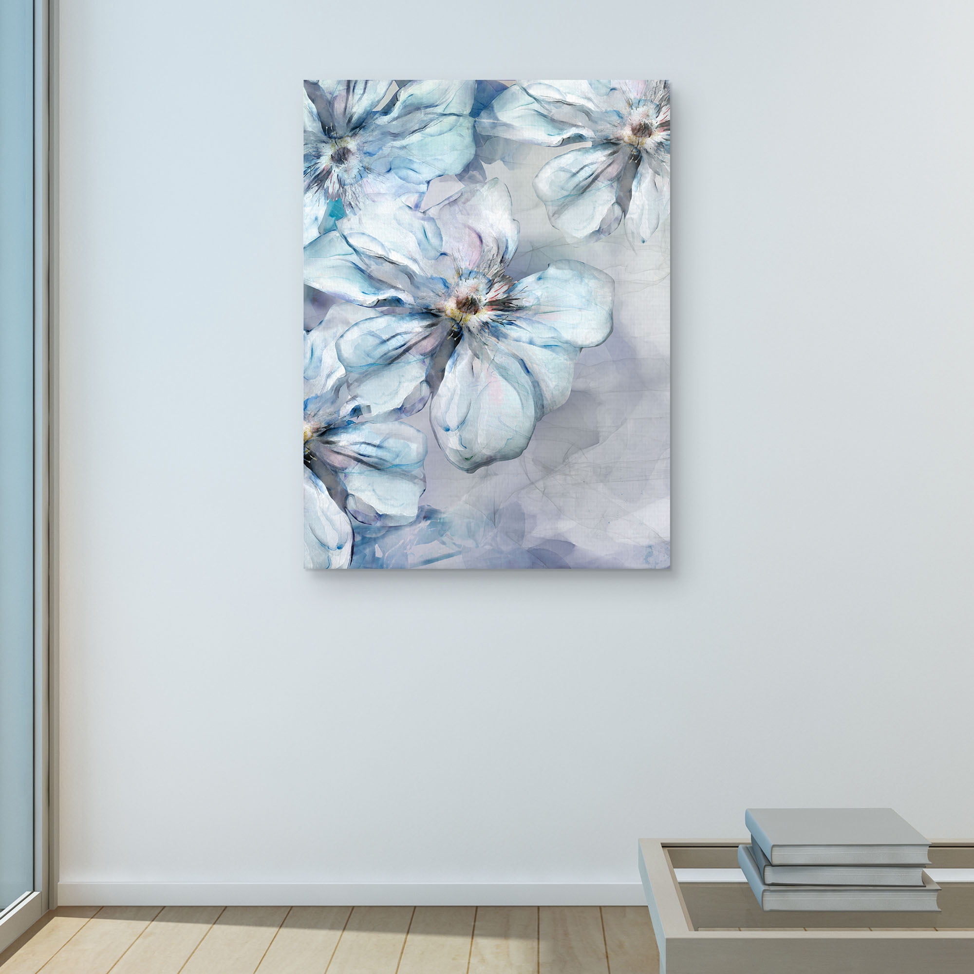 Garden Layers by Studio Arts Canvas Art Print, 1.5" x 30"