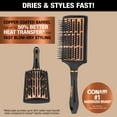 thumbnail image 2 of Cepillo de pelo Conair Quick Blow-Dry Copper Collection Pala, 2 of 6
