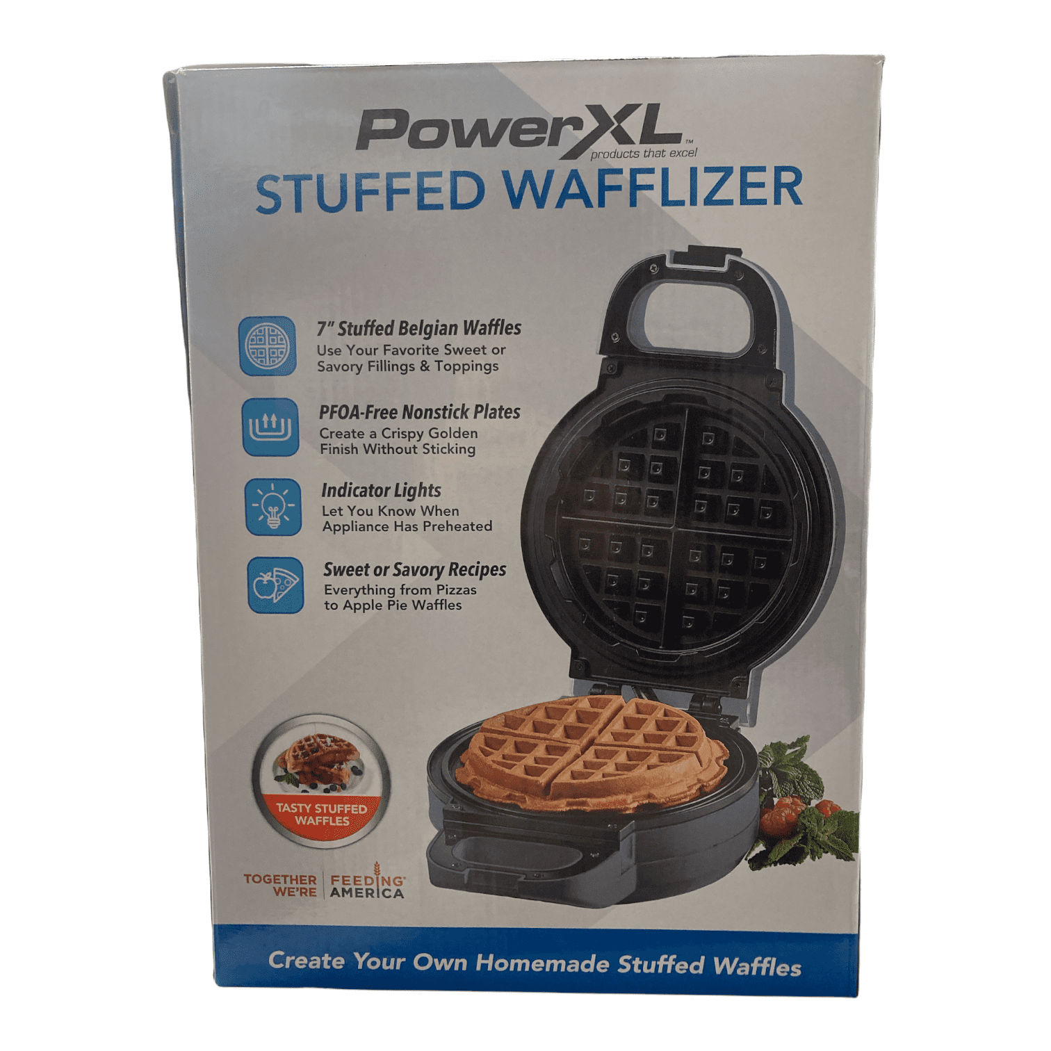 waffle maker texas shape