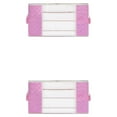 thumbnail image 3 of Baohd Well-Organized Clothes Storage Bag For Well Organized Multifunctional Easy pink M 2Set, 3 of 6