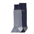 thumbnail image 2 of Greg Norman Mens 2 Pack Crew Dress Socks Navy 8-12, 2 of 3