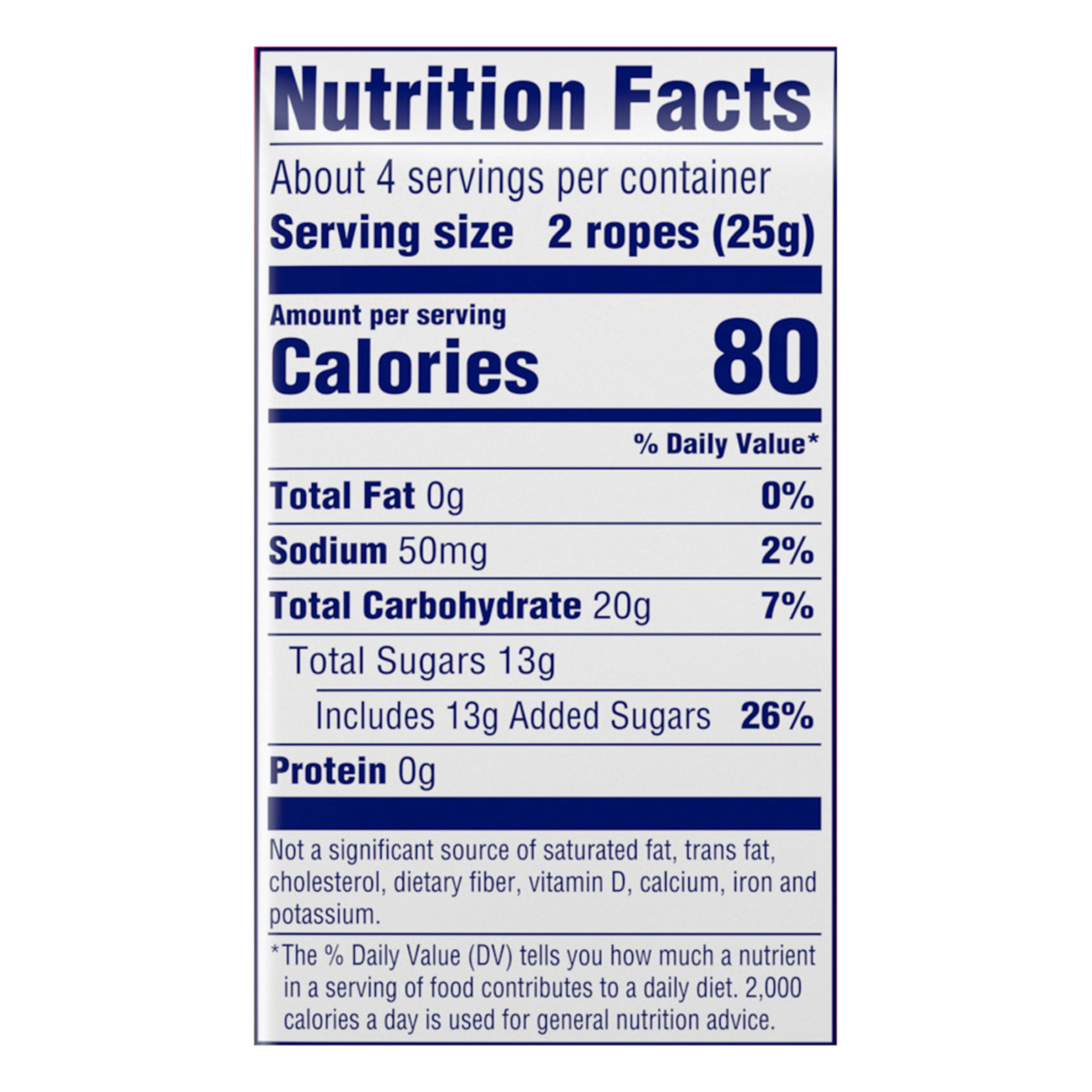 (6 pack) SweeTARTS Ropes, Candy, Sour Apple, Soft and Chewy, 3.5 oz