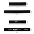 thumbnail image 2 of Car Rear Bumper Guard Universal Black Rubber Anti-Scratch Entry Guard - Cadillac (Two Pieces), 2 of 5