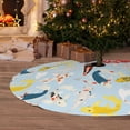 thumbnail image 6 of Picia Japanese Carps Print Christmas Tree Skirt , Christmas Tree Skirt Ornaments for Merry Christmas Holiday Party Decorations Indoor Outdoor-30", 6 of 7