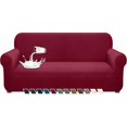 thumbnail image 2 of Waterproof Sofa Cover Non-slip High Stretch 1 Piece Water Repellent Couch Slipcover With Elastic Straps, Washable Sofa Protector Four Seasons Universa, 2 of 5