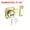 Gold, variant on Uxcell Combination Cabinet Latch Keyless Drawer Lock 3-Digit Password Cabinet Lock Safety Lock Copper