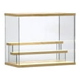 thumbnail image 6 of QccHieUs Dustproof Acrylic Display Rack with Lights Figure Model Perfume Cosmetics Storage Transparent Cover Collections Organizer , 3 Step, 6 of 9