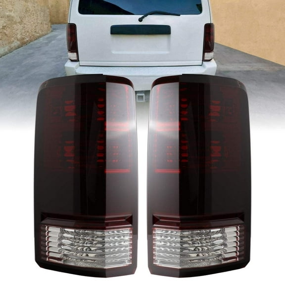 2007-2011 Dodge Nitro Dark Red Smoke Tail Lights - Unique Style Racing