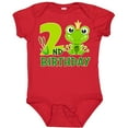 thumbnail image 3 of Inktastic 2nd Birthday Prince Frog Boys Baby Bodysuit, 3 of 5