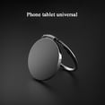 thumbnail image 3 of JUNWELL 360° Rotating Metal Finger Ring Cell Phone Holder Mount Grip Kickstand Desktop(Black  5 Pack), 3 of 7