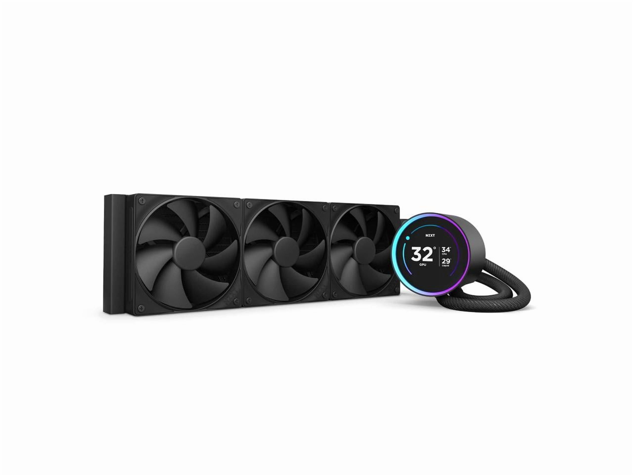 NZXT Kraken Z Series RL-KRZ73-01: RGB PC Computer Liquid Cooler