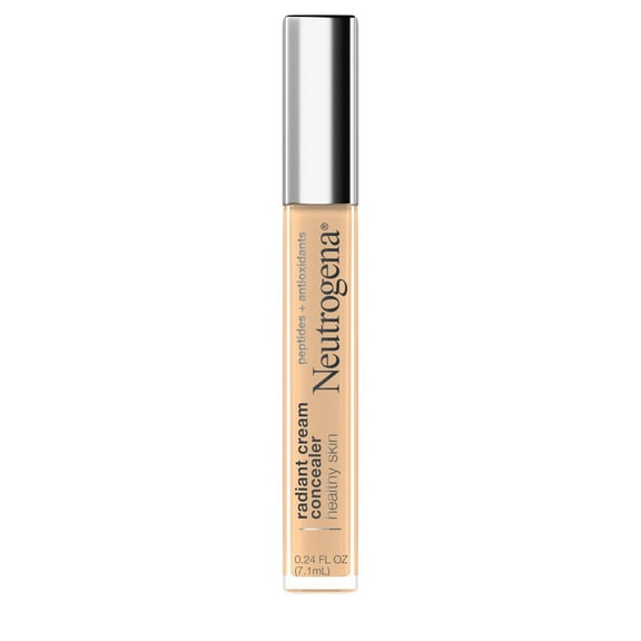 Neutrogena Healthy Skin Radiant Cream Concealer, Bisque Light/Medium 02, 0.24 fl. oz