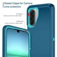 thumbnail image 6 of Petocase Compatible with Galaxy A17/Galaxy A26 Phone Case Shockproof Dust/Drop Proof 3-Layer Protective Heavy Duty Durable Rugged Hybrid Hard Case for Samsung Galaxy A175G/A26 5G,Green, 6 of 7