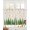 Green Gold Beige, variant on Red Christmas Sheer Curtains 45 Inch Length 2 Panels Set for Living Room/Bedroom, Winter Xmas Trees Snowflake Holiday Kitchen Curtains Grommet Semi-Sheer Curtains Drapes Window Treatments 42"x45"x2