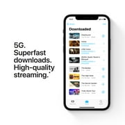 Straight Talk Apple iPhone 12 Mini ، 64 جيجابايت ، هاتف ذكي مدفوع مسبقًا باللون الأسود [ مغلق إلى Straight Talk ]