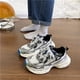 thumbnail image 1 of Zapatillas de deporte para hombre y mujer de talla grande 41 42 43, zapatos informales para mujer, zapatillas gruesas a la moda, zapatos deportivos de suela gruesa para mujer, zapatos de talla grande Tan Jianjun unisex, 1 of 2