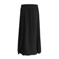 thumbnail image 4 of ZZwxWA Boho Skirts for Womens Long Summer Skirs Trendy Bubble Skirts Maxi Beach Skirt with Pockets Casual Flowy Skirts, 4 of 5