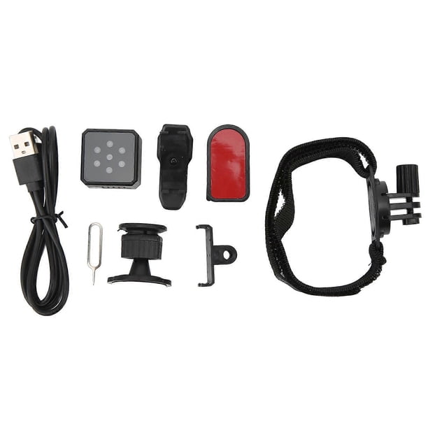480P Mini Action Camera DV Camcorder Infrared Night Vision Wide Angle AP Hotspots with Clip Wristband Support